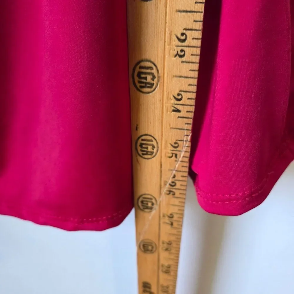 NWT MAURICES SEXY DRESS COWL NECK RED TANK TOP SIZE LARGE - Picture 12 of 12